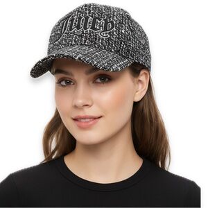Juicy Couture Tweed Baseball Cap